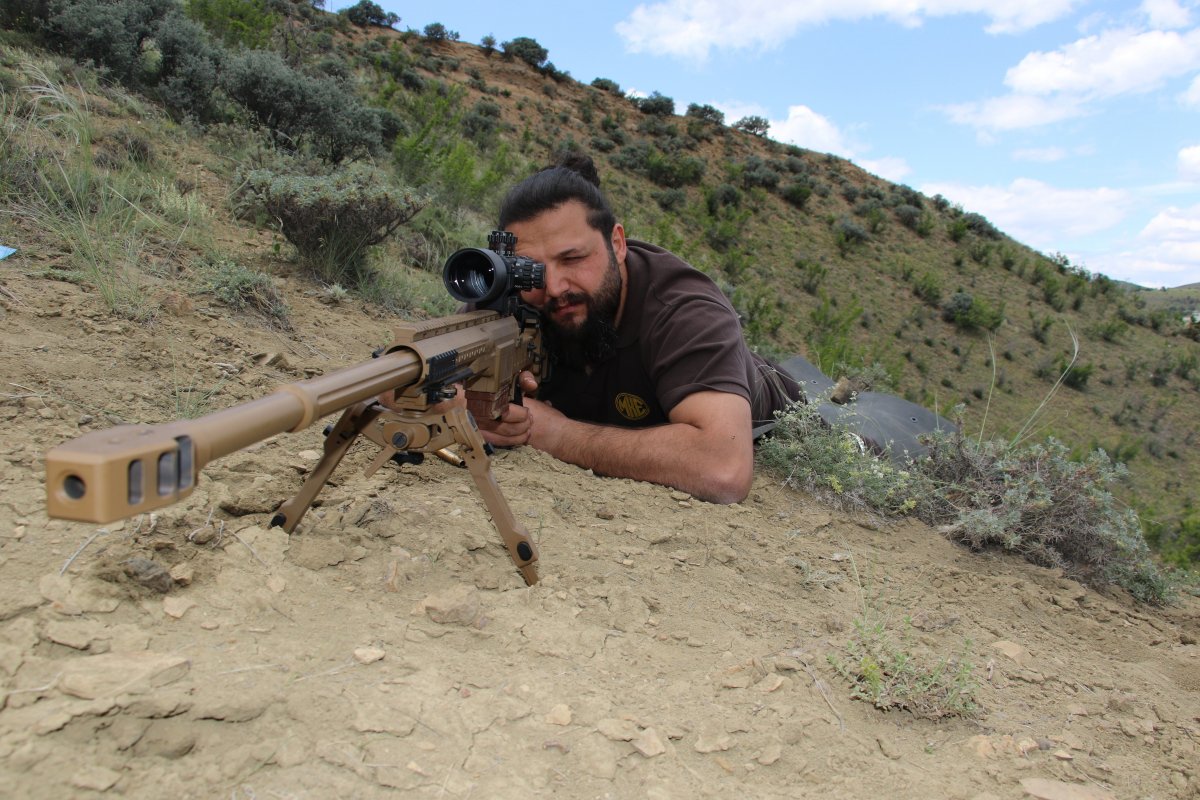 O primeiro rifle sniper especialista de calibre da Turquia passou com sucesso nos testes # 6