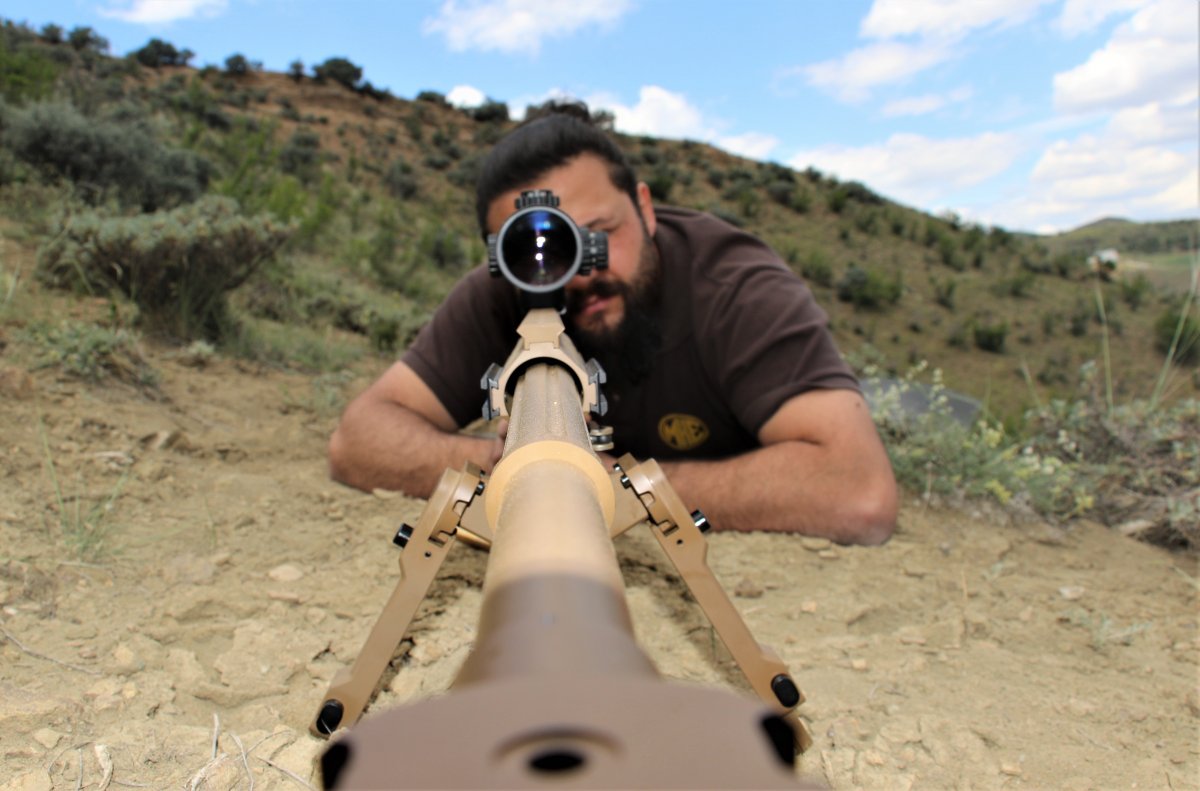 O primeiro rifle sniper especialista de calibre da Turquia passou nos testes com sucesso # 7