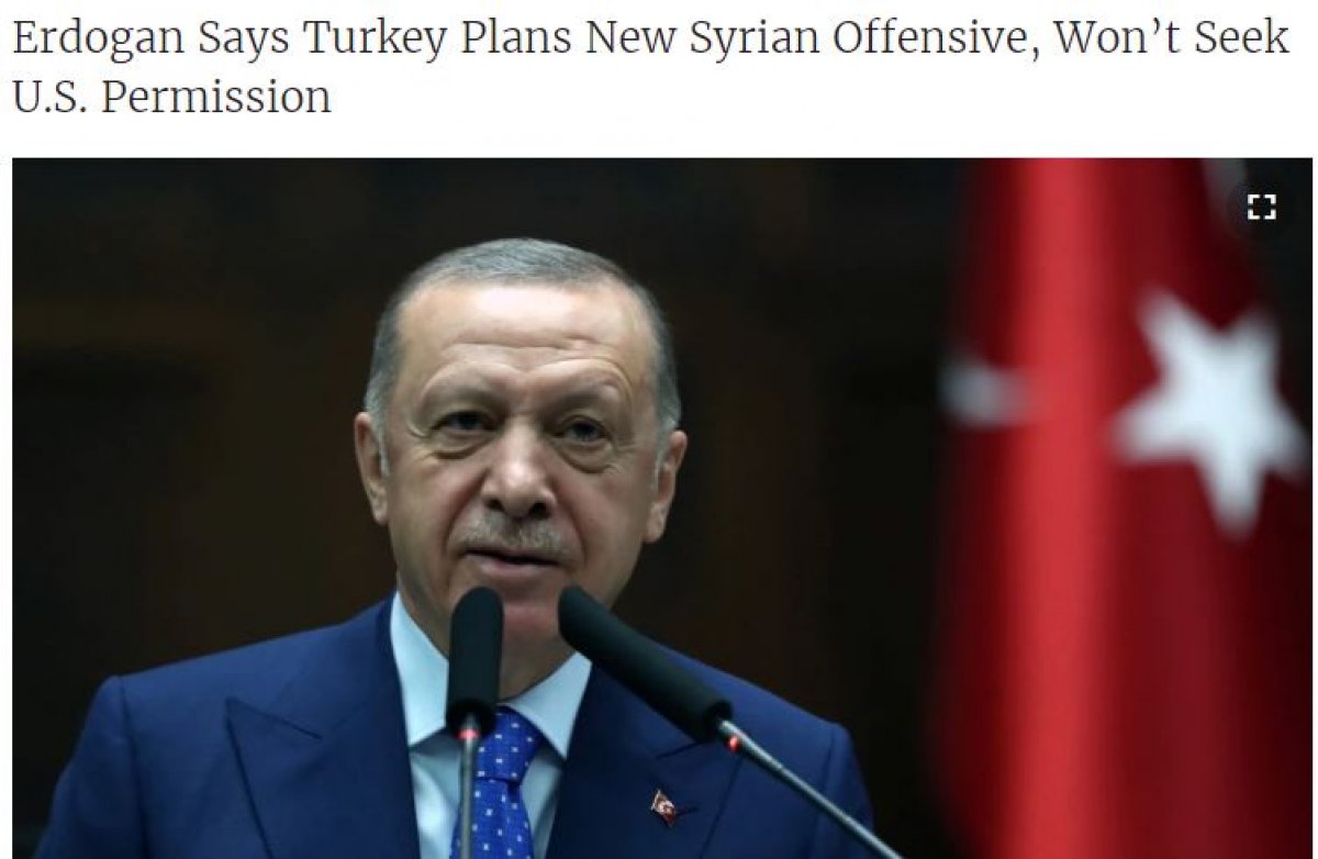 President Erdogan's operation message to Syria is on the world's agenda #3