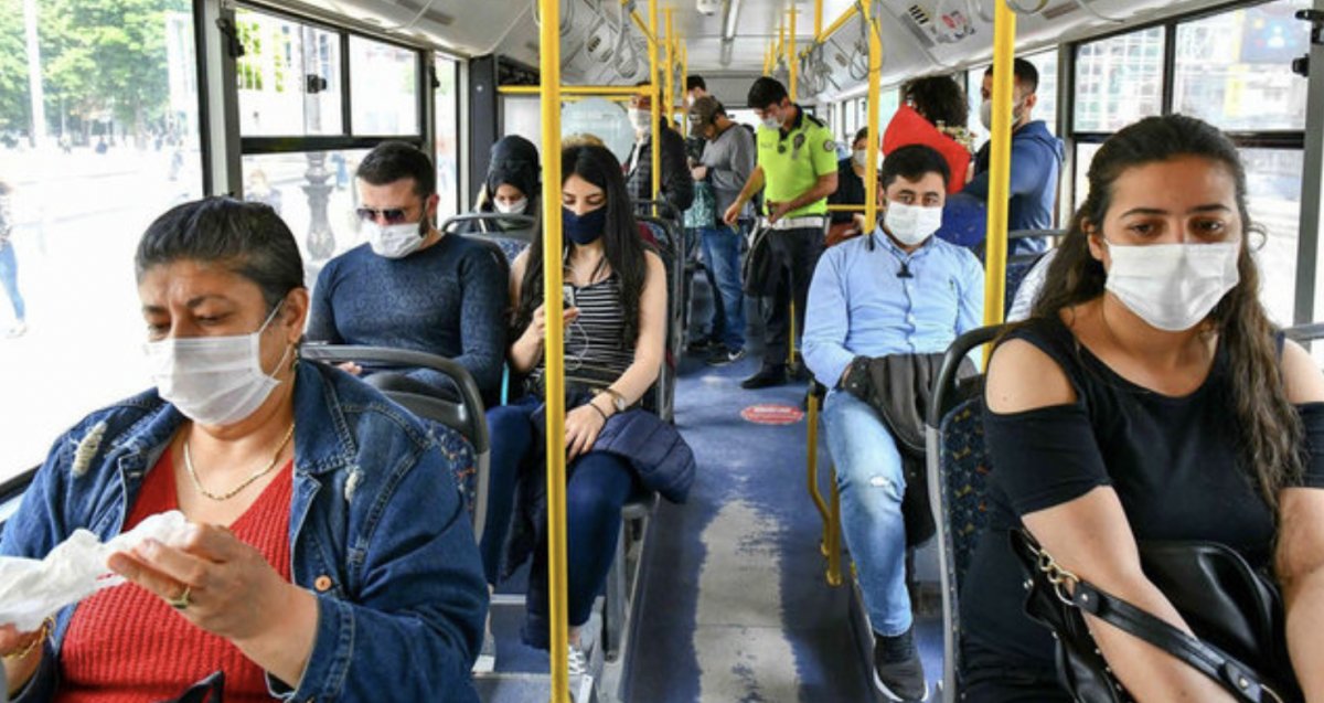 Toplu taşımada maske zorunluluğu kalktı #3