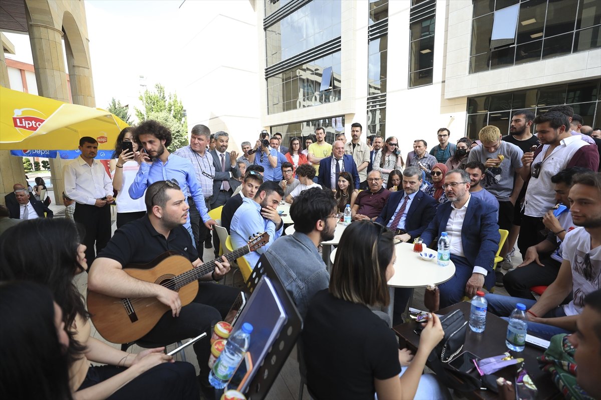 Mehmet Muharrem Kasapoğlu, Gazi Üniversitesi Genç Ofisi nin açılış törenine katıldı #11
