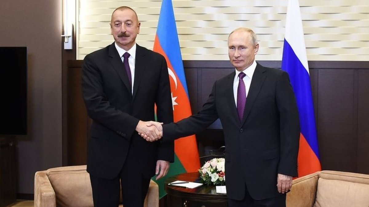 President of Azerbaijan Aliyev met with Russian leader Putin