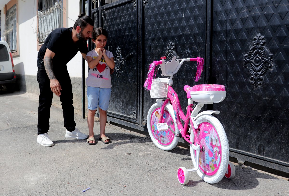 Adanalı Şifa nın bisiklet hayali gerçek oldu #1