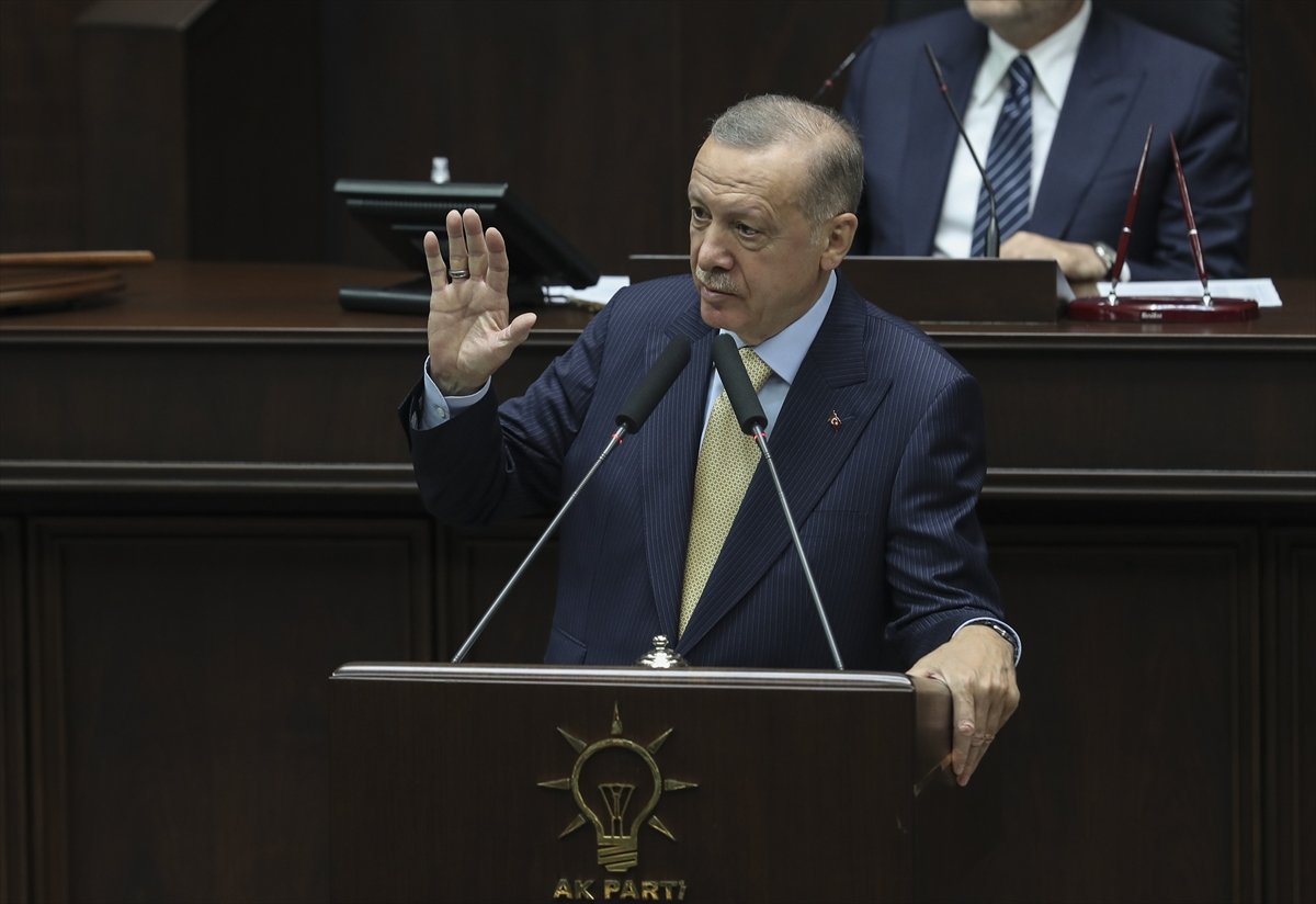 Cumhurbaşkanı Erdoğan'ın AK Parti grup toplantısı konuşması