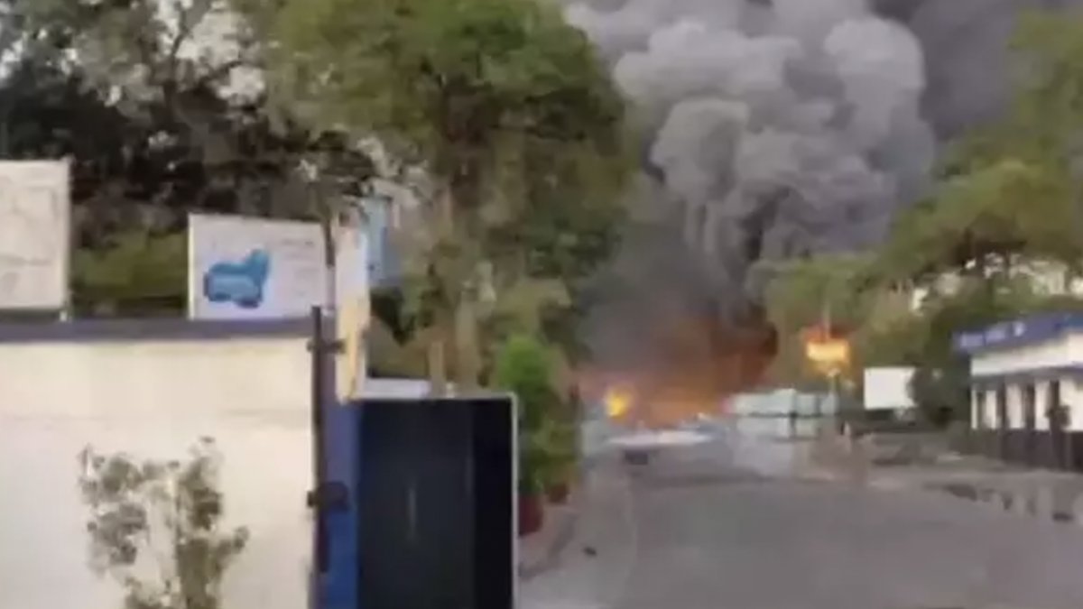 Explosion at a chemical plant in India
