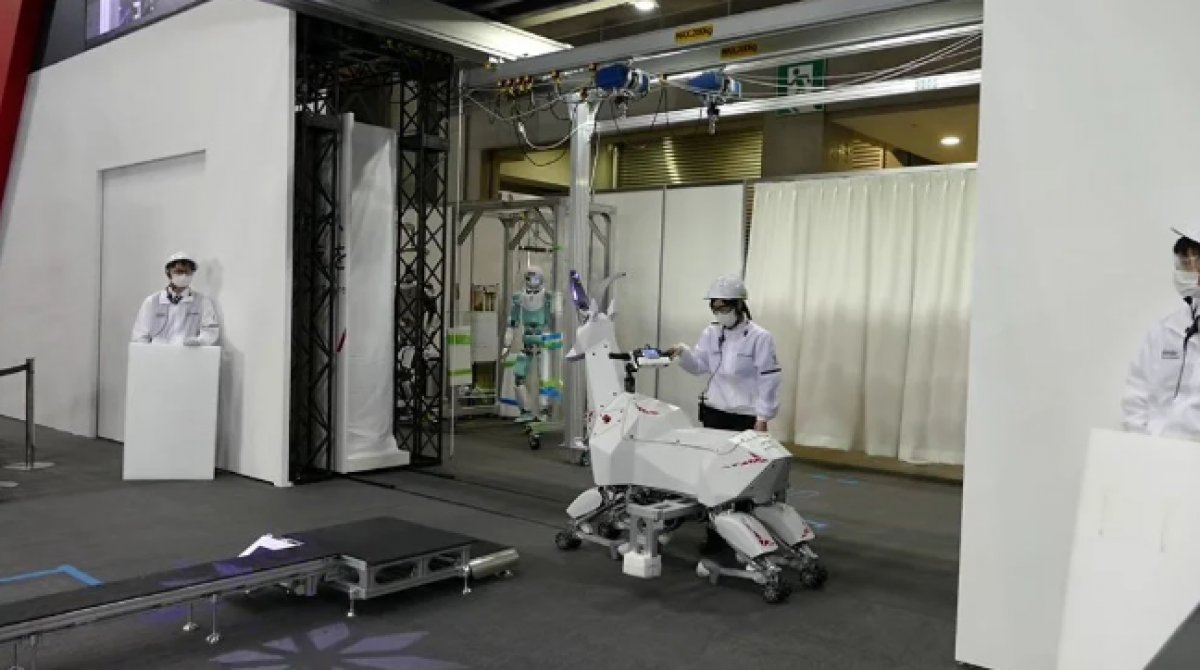 Japonya'da keçi tasarımlı robot: BEX