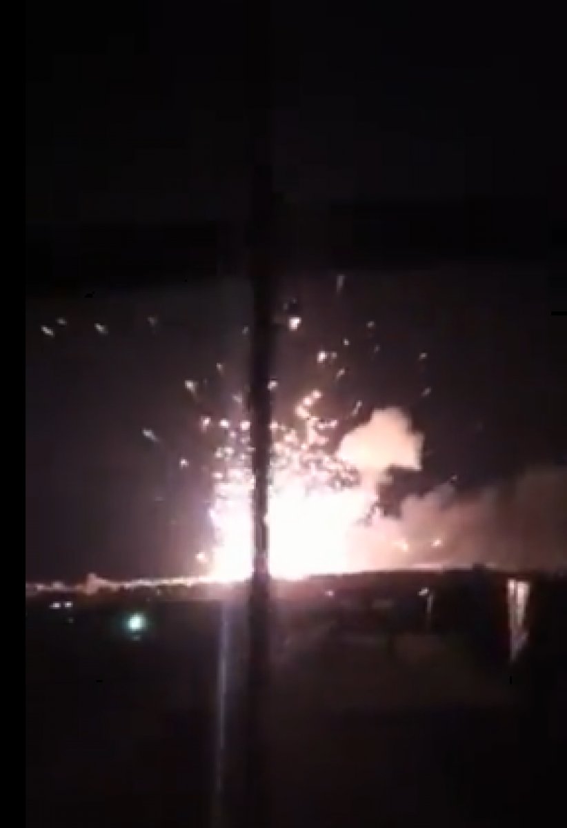Suriye’de Bab el-Hava Sınır Kapısı yakınlarındaki mühimmat deposu patladı