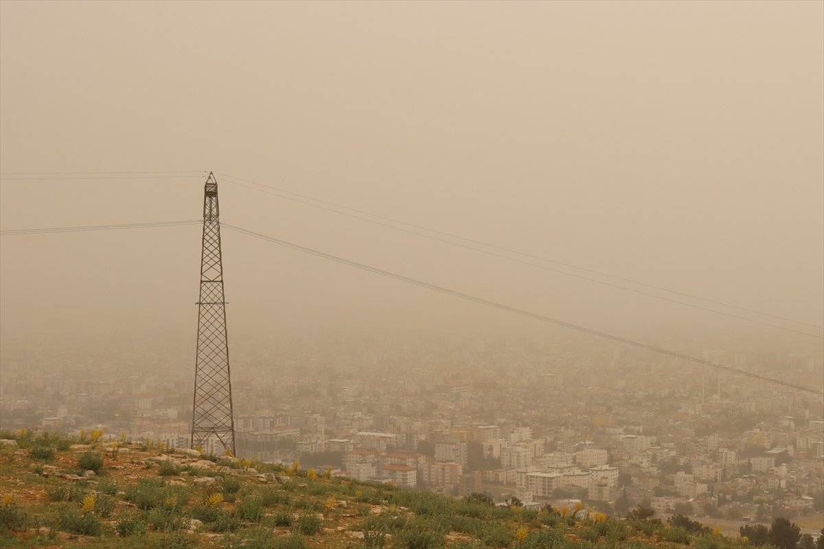 Güneydoğu Anadolu bölgesi toz taşınımına teslim #5