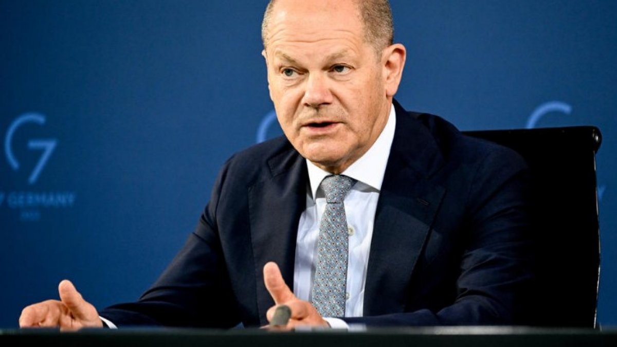 Olaf Scholz’s promise to end dependence on Russian gas