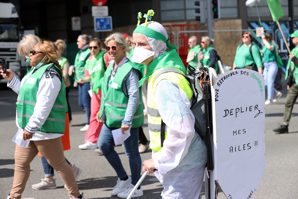 Health and culture workers protested in Brussels #6
