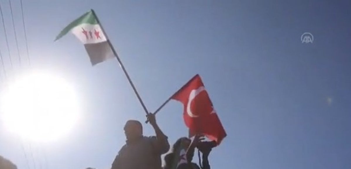 Tel Rıfatlılar topraklarına yuvalanan YPG/PKK’yı protesto etti #2