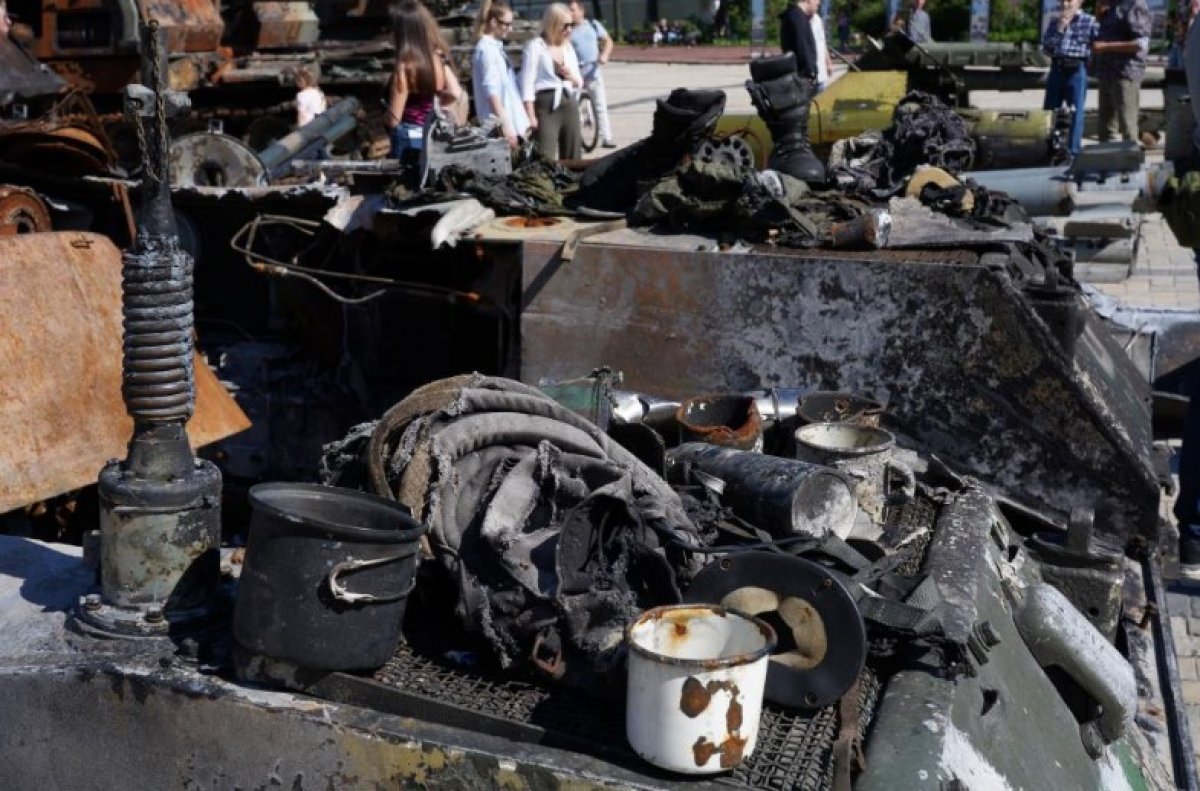 Ukraine exhibits captured military equipment of the Russian army #2