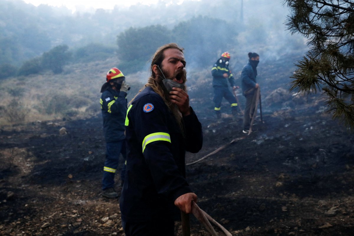 Forest fire in Greece #3