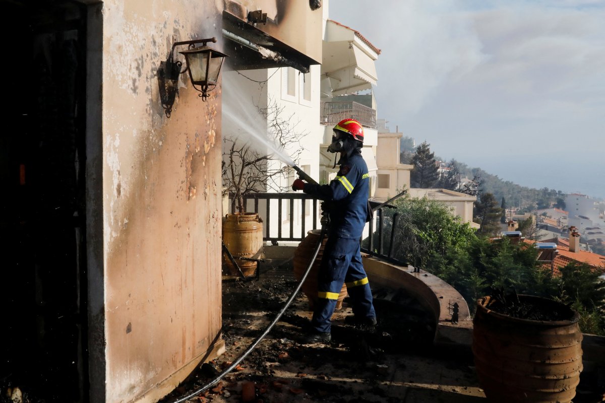 Forest fire in Greece #7