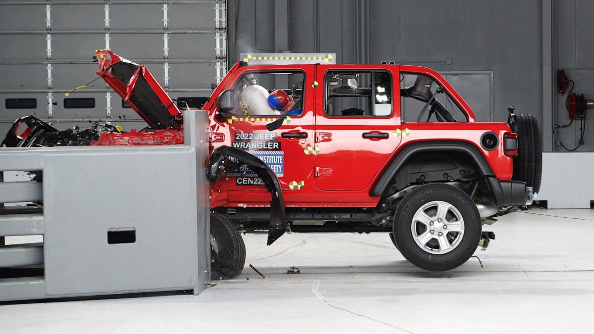 Jeep Wrangler, çarpışma testlerinde sınıfta kaldı #1