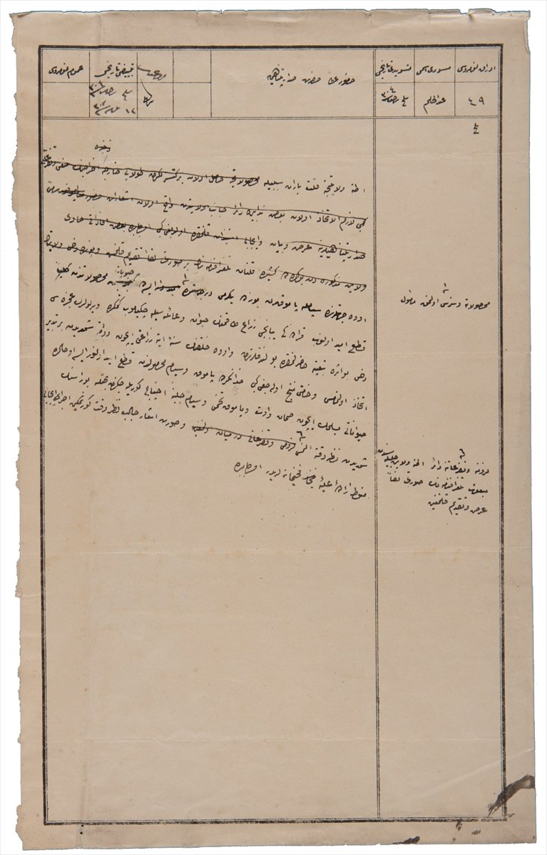 Osmanlı nın çevre hassasiyetini gösteren belgeler #4