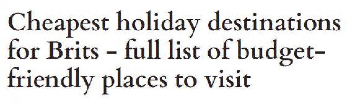 British press: Holidays in Turkey are much cheaper #1