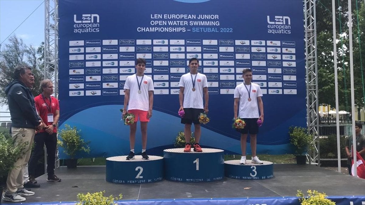 Avrupa Gençler Açık Su Yüzme Şampiyonası nda Türkiye den 6 madalya #1