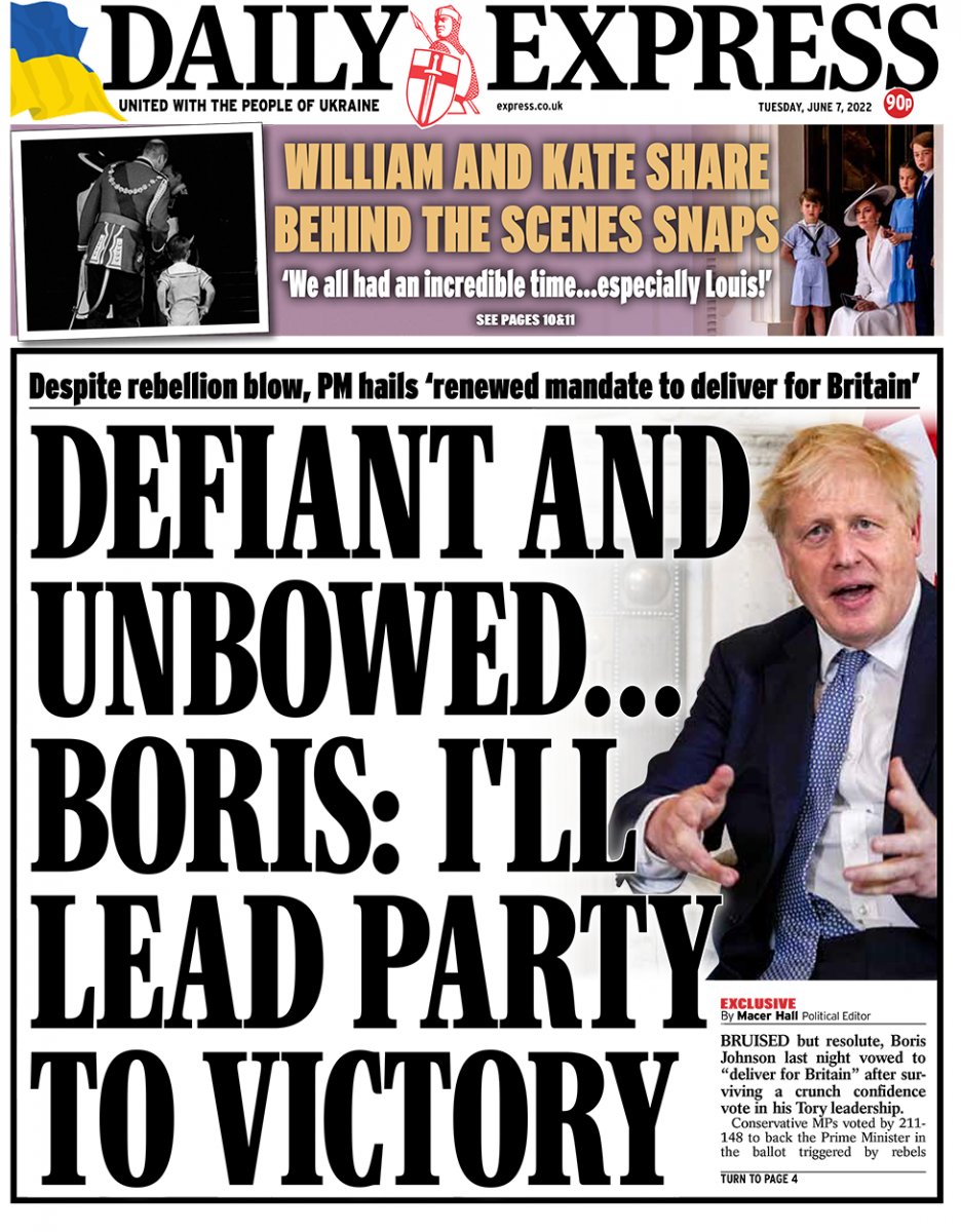 UK press: Boris Johnson injured #7