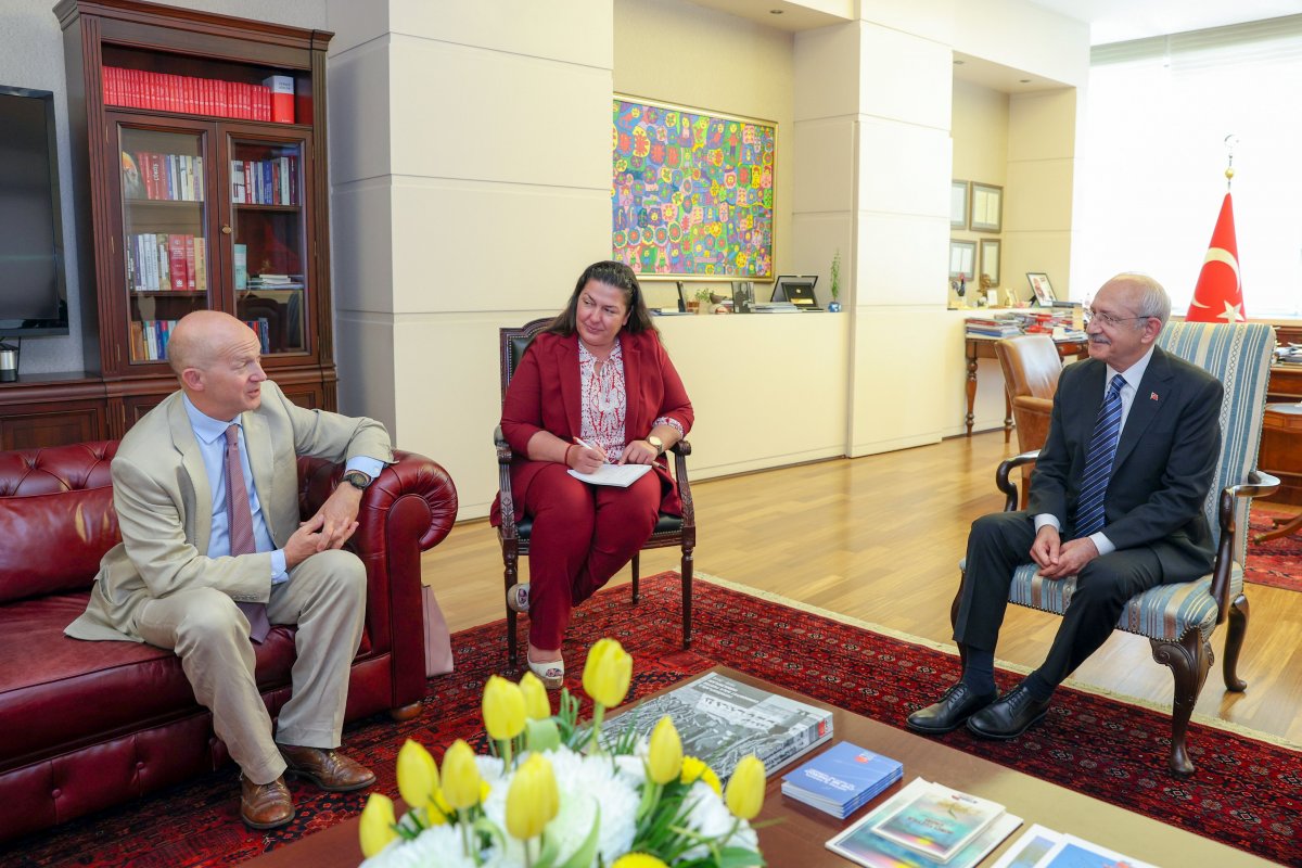Kemal Kılıçdaroğlu, İngiliz Büyükelçi Chilcott ile görüştü #1