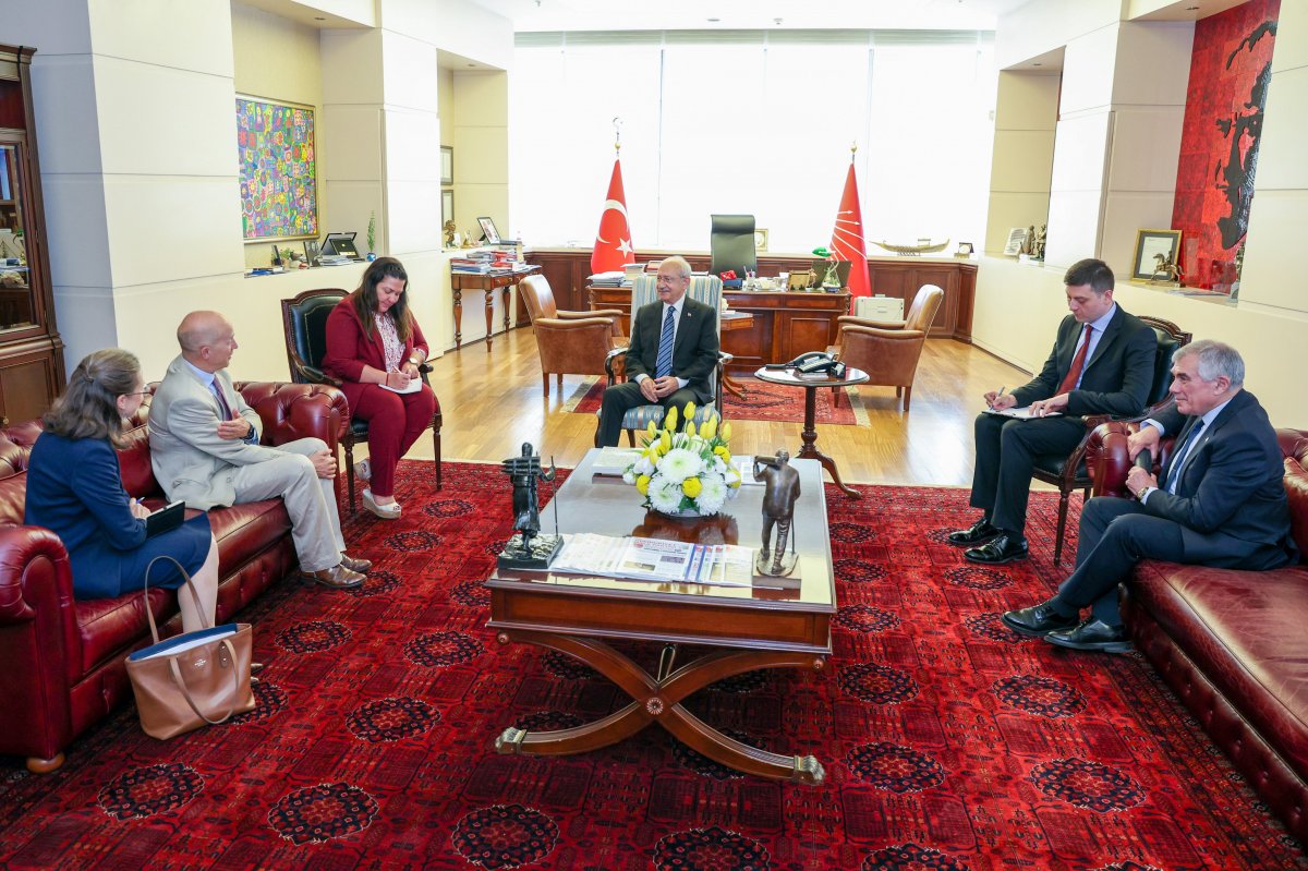 Kemal Kılıçdaroğlu, İngiliz Büyükelçi Chilcott ile görüştü #2