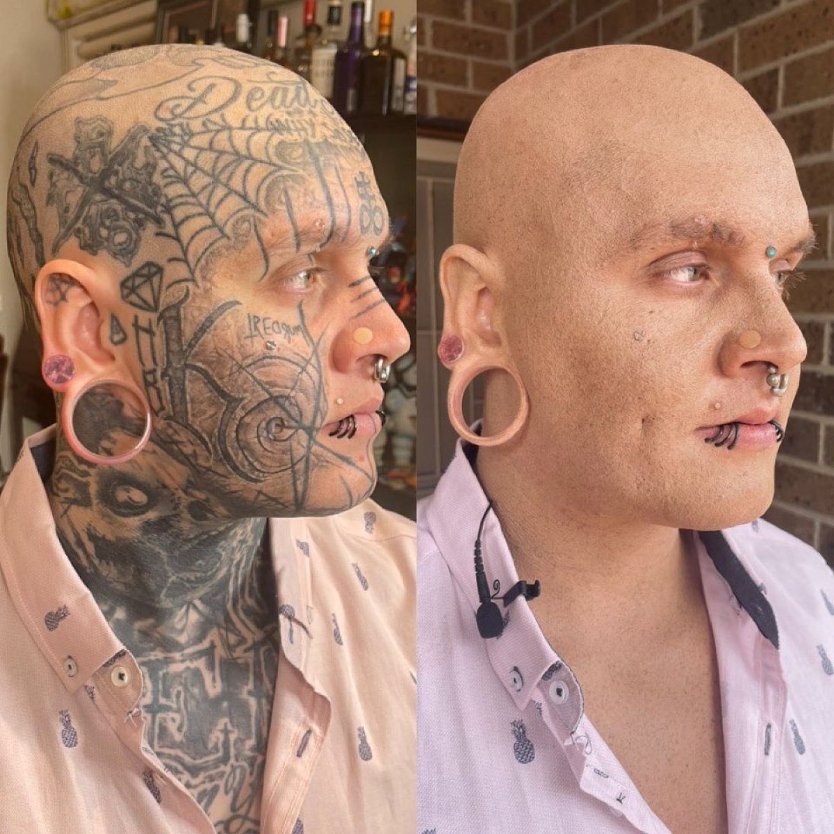 Tattoo artists who became unrecognizable #5