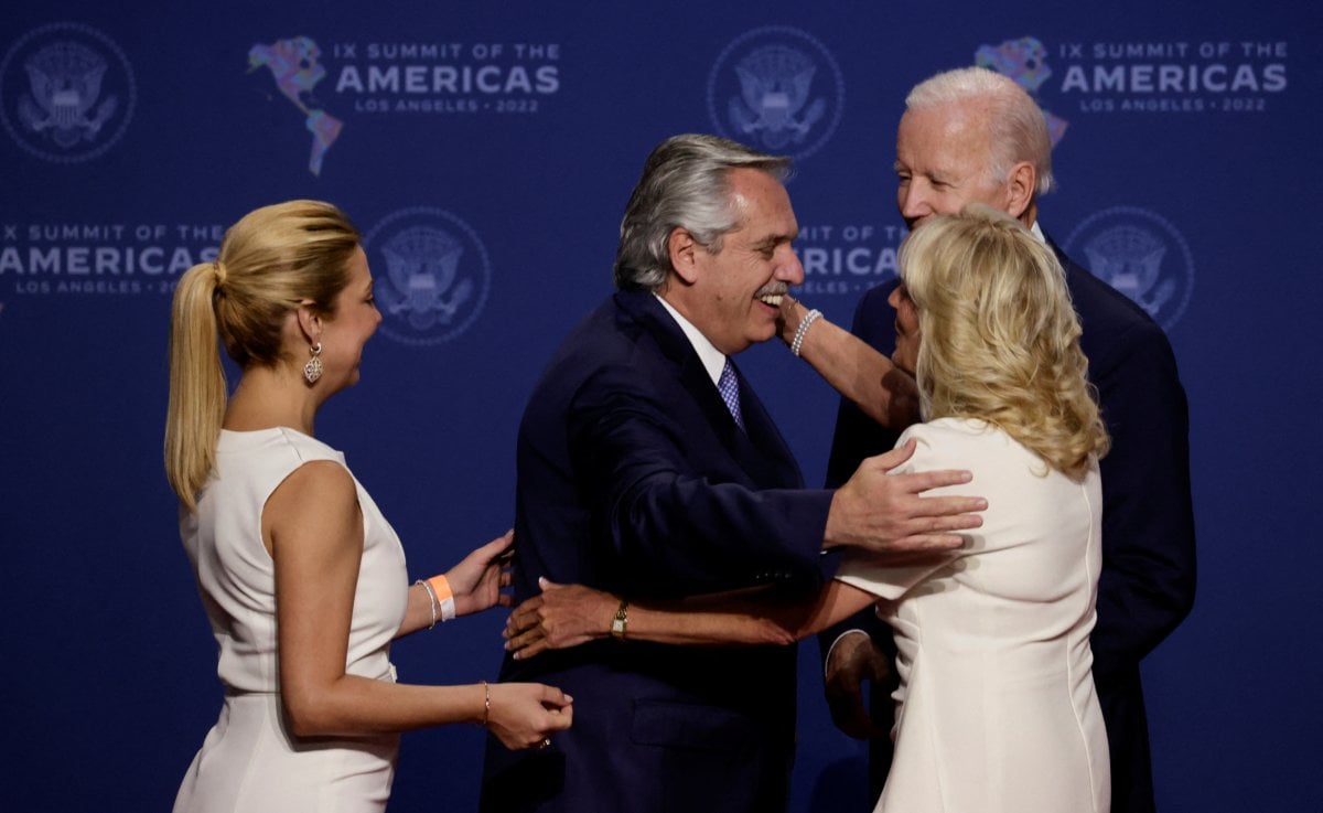 Joe Biden did not let go of his Argentinian counterpart Fernandez's wife #5