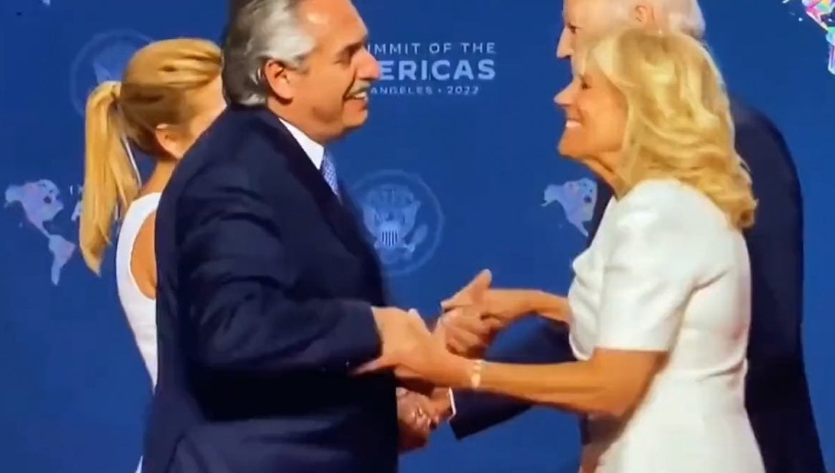 Joe Biden did not let go of his Argentinian counterpart Fernandez's wife #2