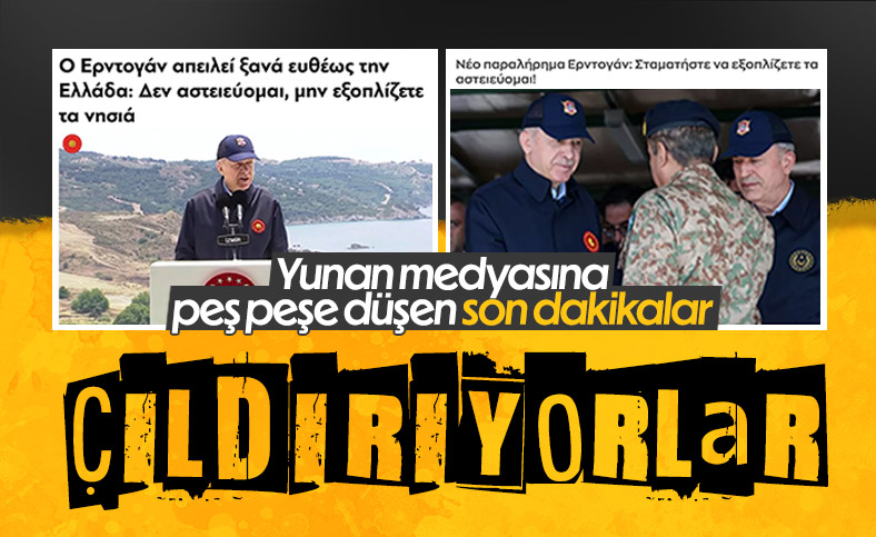 Cumhurbaşkanı Erdoğan'ın uyarısı Yunan medyasında