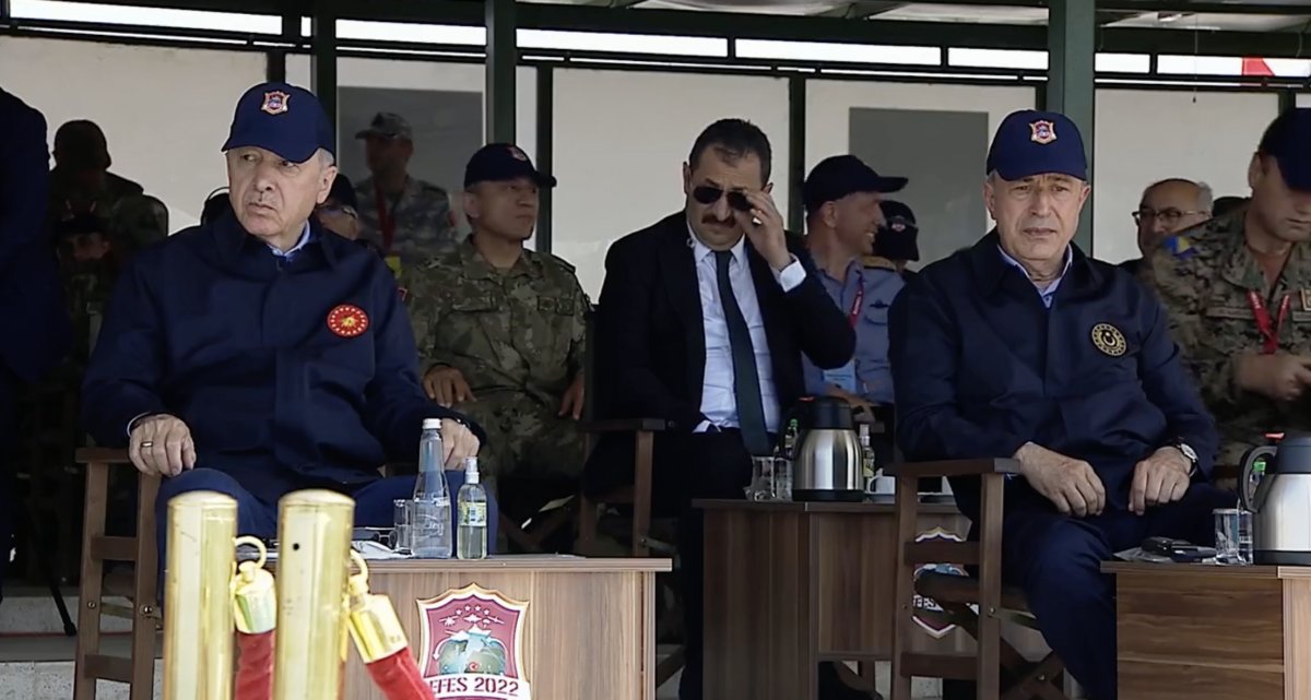 Cumhurbaşkanı Erdoğan, Efes-2022 tatbikatında #1