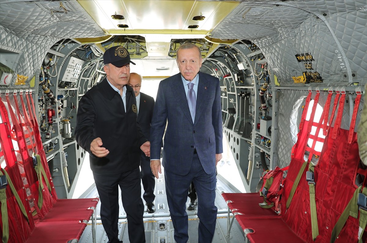 Cumhurbaşkanı Erdoğan, Efes-2022 tatbikatında #21