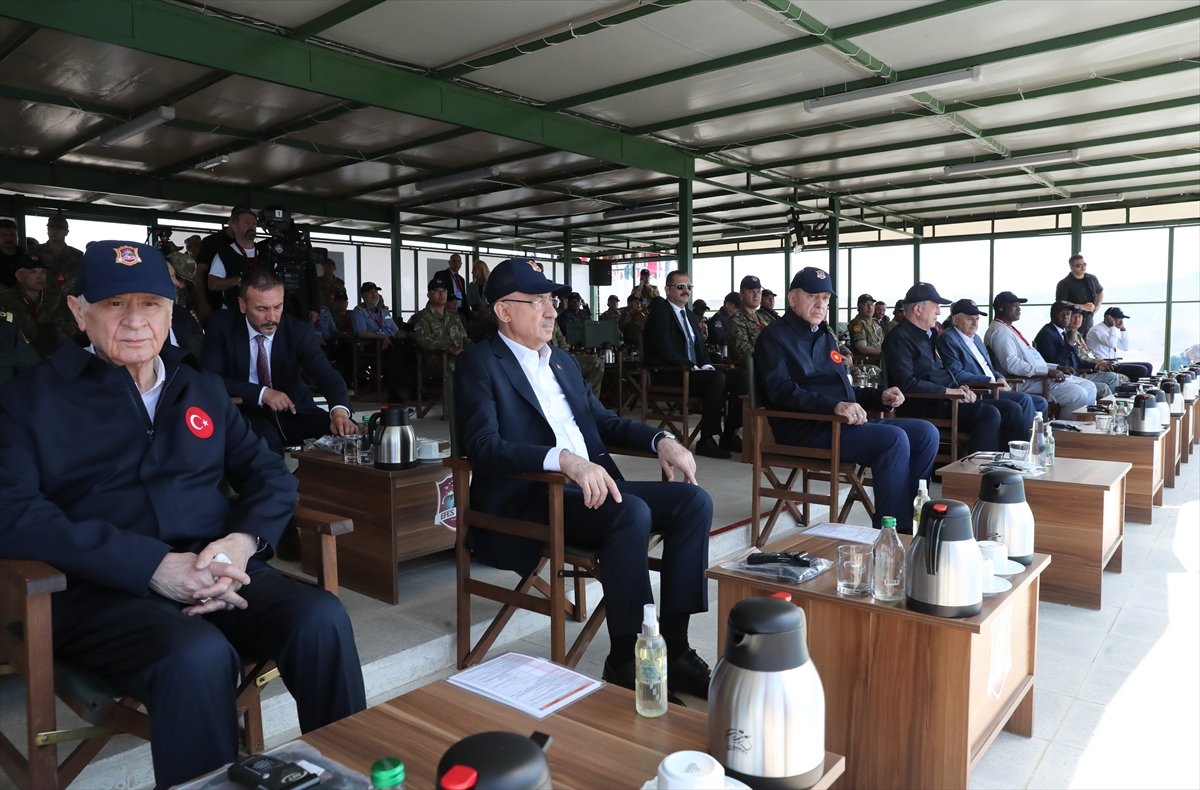 Cumhurbaşkanı Erdoğan, Efes-2022 tatbikatında #7