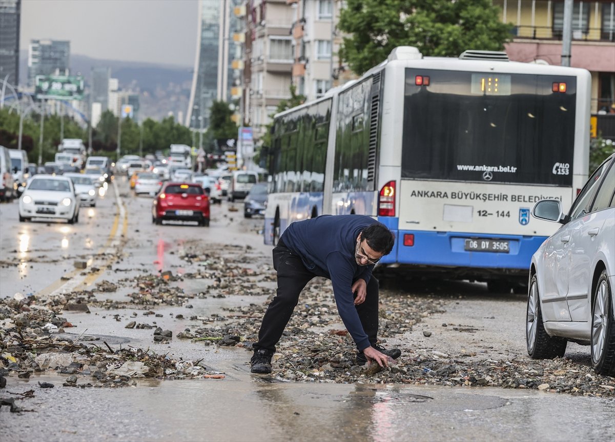 Ankara Valiliği nden sağanak yağış uyarısı #1