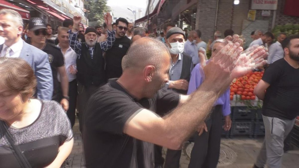 Ahmet Davutoğlu na Malatya ziyaretinde tepki üstüne tepki #3