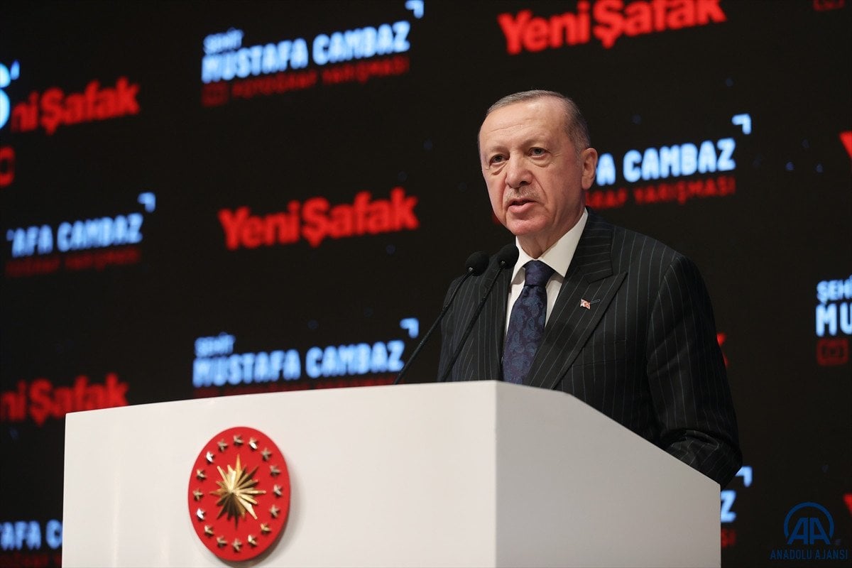 Cumhurbaşkanı Erdoğan, Mustafa Cambaz’a vefa ödül töreninde konuştu #2