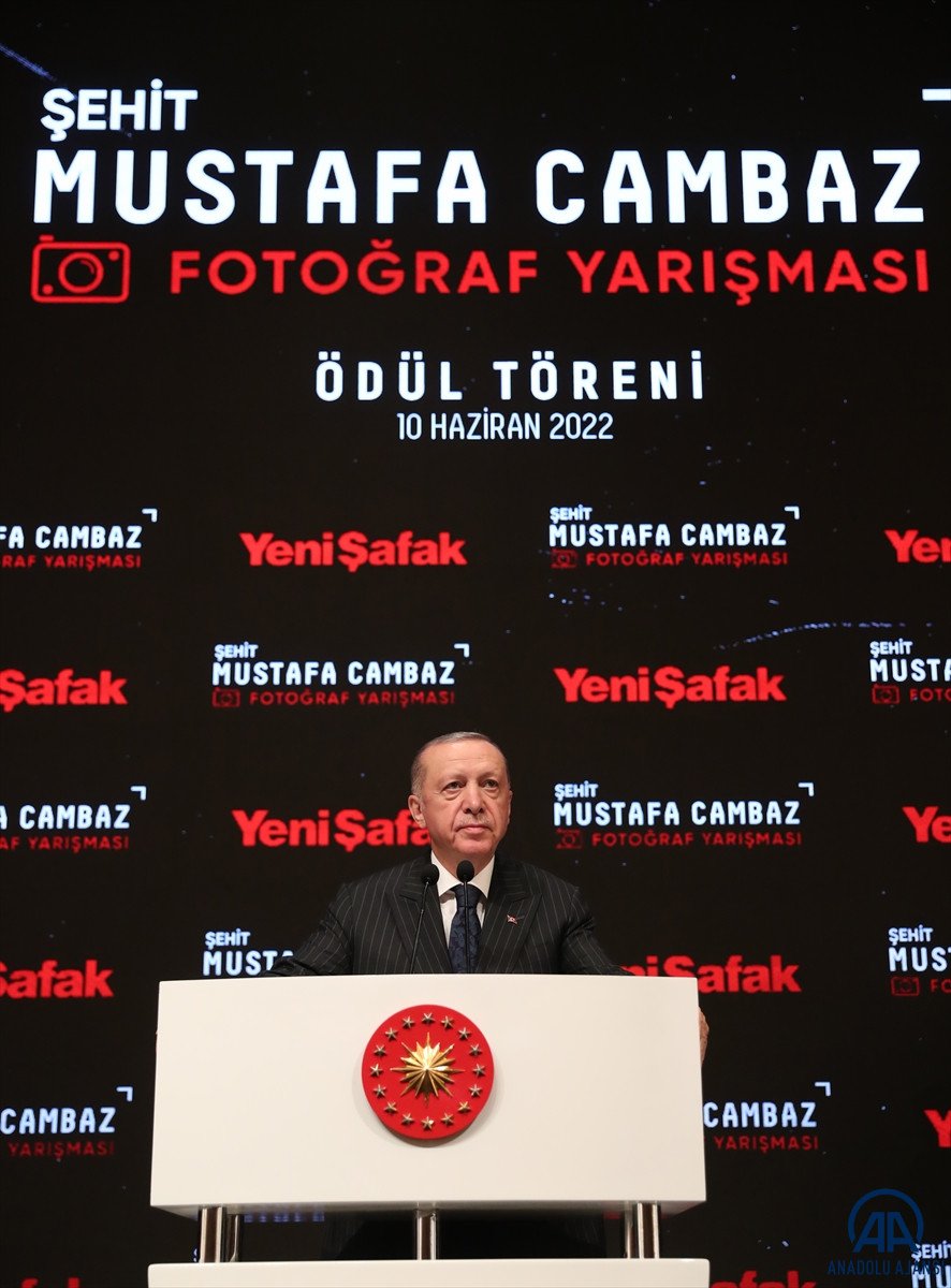 Cumhurbaşkanı Erdoğan, Mustafa Cambaz’a vefa ödül töreninde konuştu #4