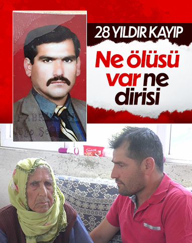 Nevşehir'de 28 yıl önce kaybolan babasını arıyor 