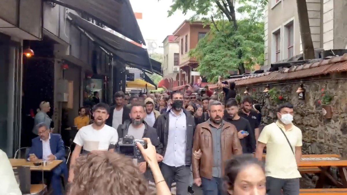 PKK sempatizanları İstanbul da yürüyüş yaptı #2