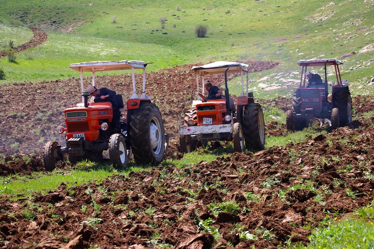 Bayburt ta 35 yıllık atıl topraklar yeniden tarıma açıldı #6