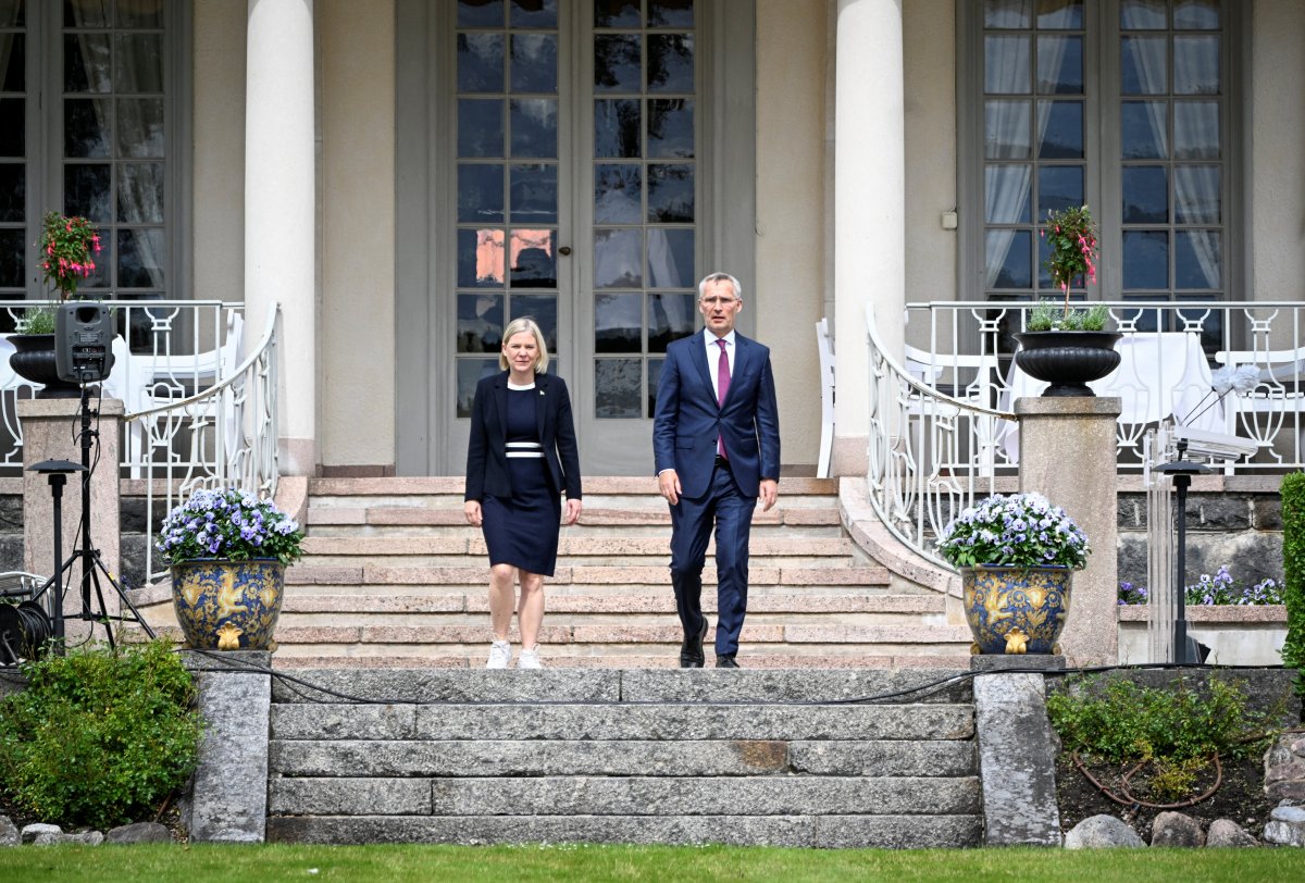 Jens Stoltenberg meets Swedish Prime Minister Andersson #8
