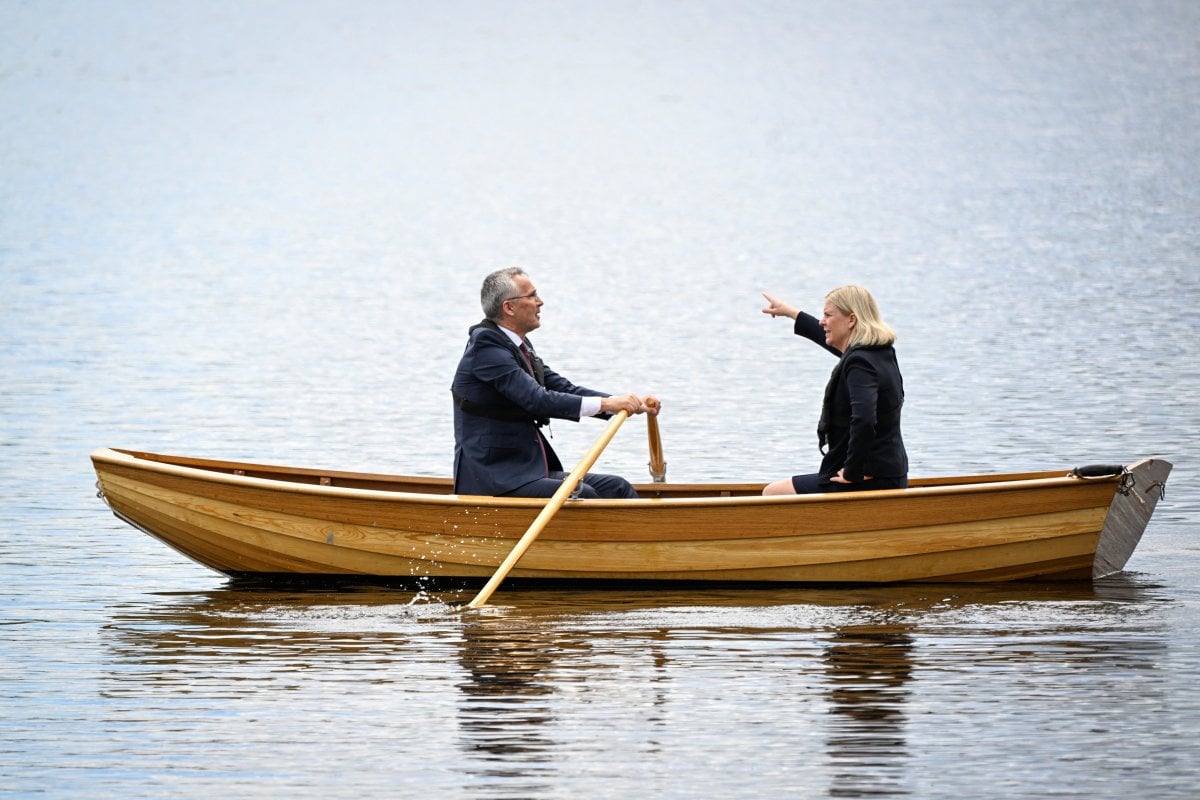 Jens Stoltenberg, İsveç Başbakanı Andersson ile görüştü #4