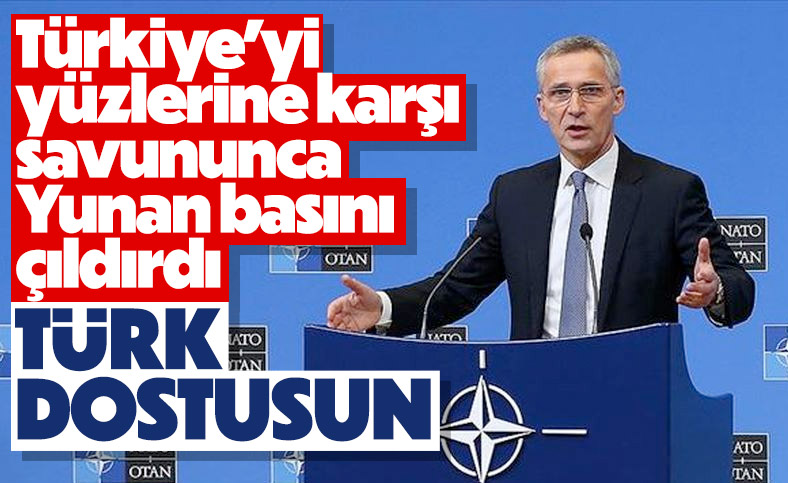 NATO Genel Sekreteri'nin Türkiye'ye desteği, Yunan basınını çıldırttı