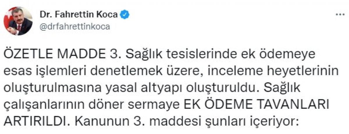 Sağlık çalışanlarının mali haklarını iyileştiren teklif, TBMM de kabul edildi #4