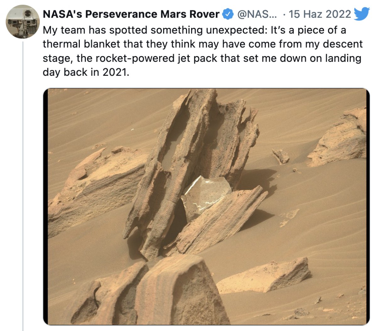 Human trash found on Mars #2