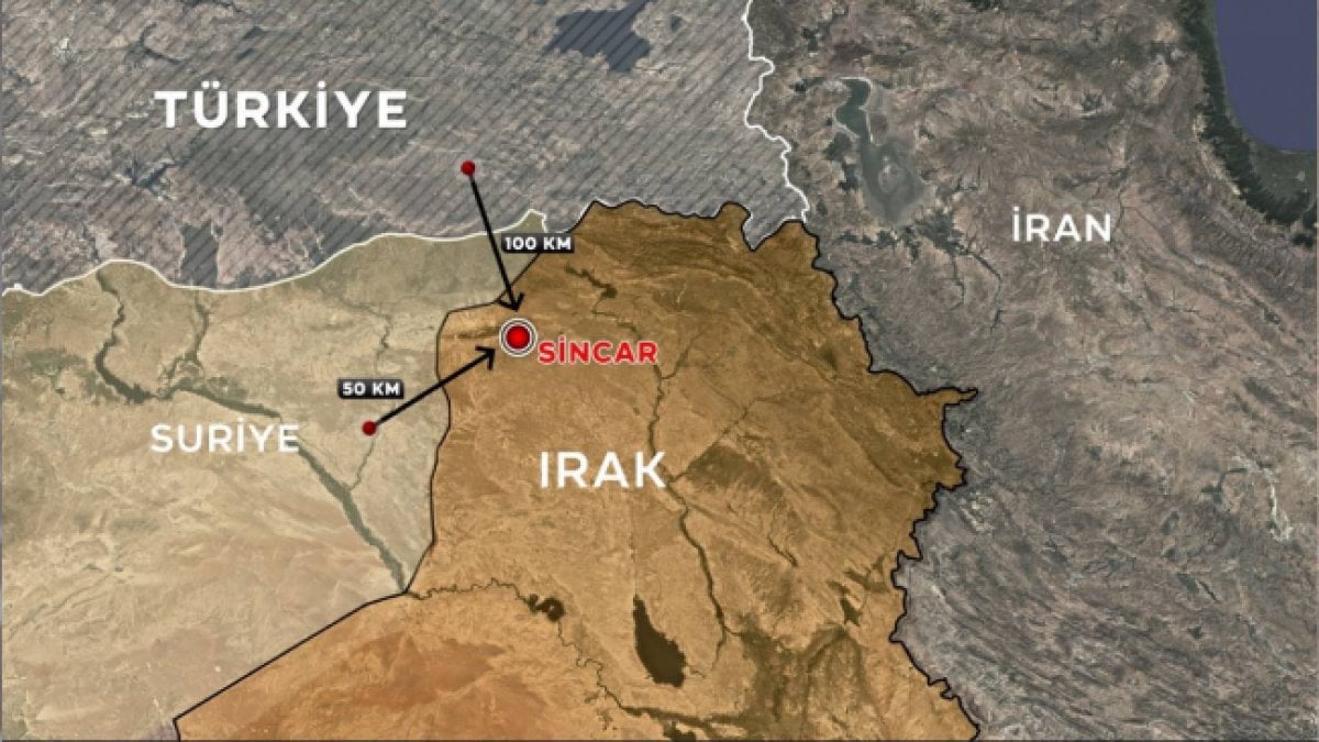 MİT ve TSK’dan Sincar’a operasyon: 6 terörist öldürüldü #1