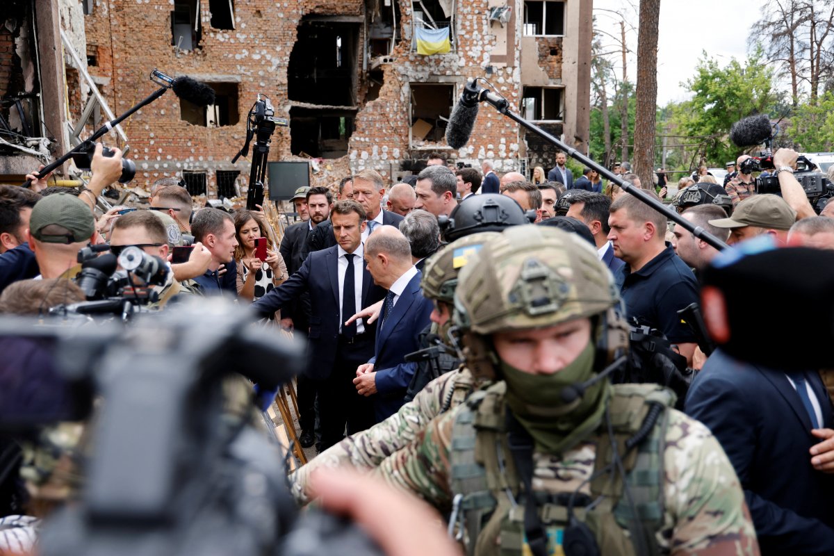 Avrupalı liderlerden Ukrayna ya ziyaret #12