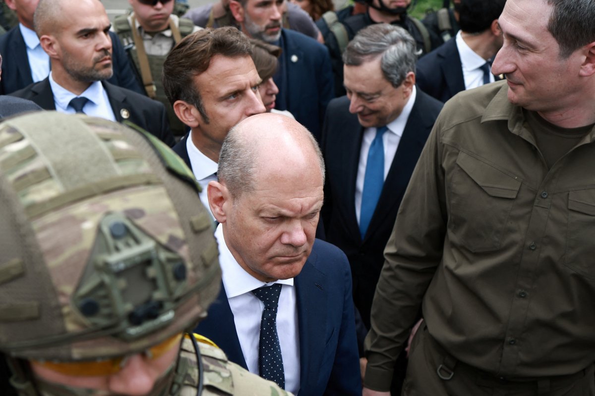 Visit from European leaders to Ukraine #9
