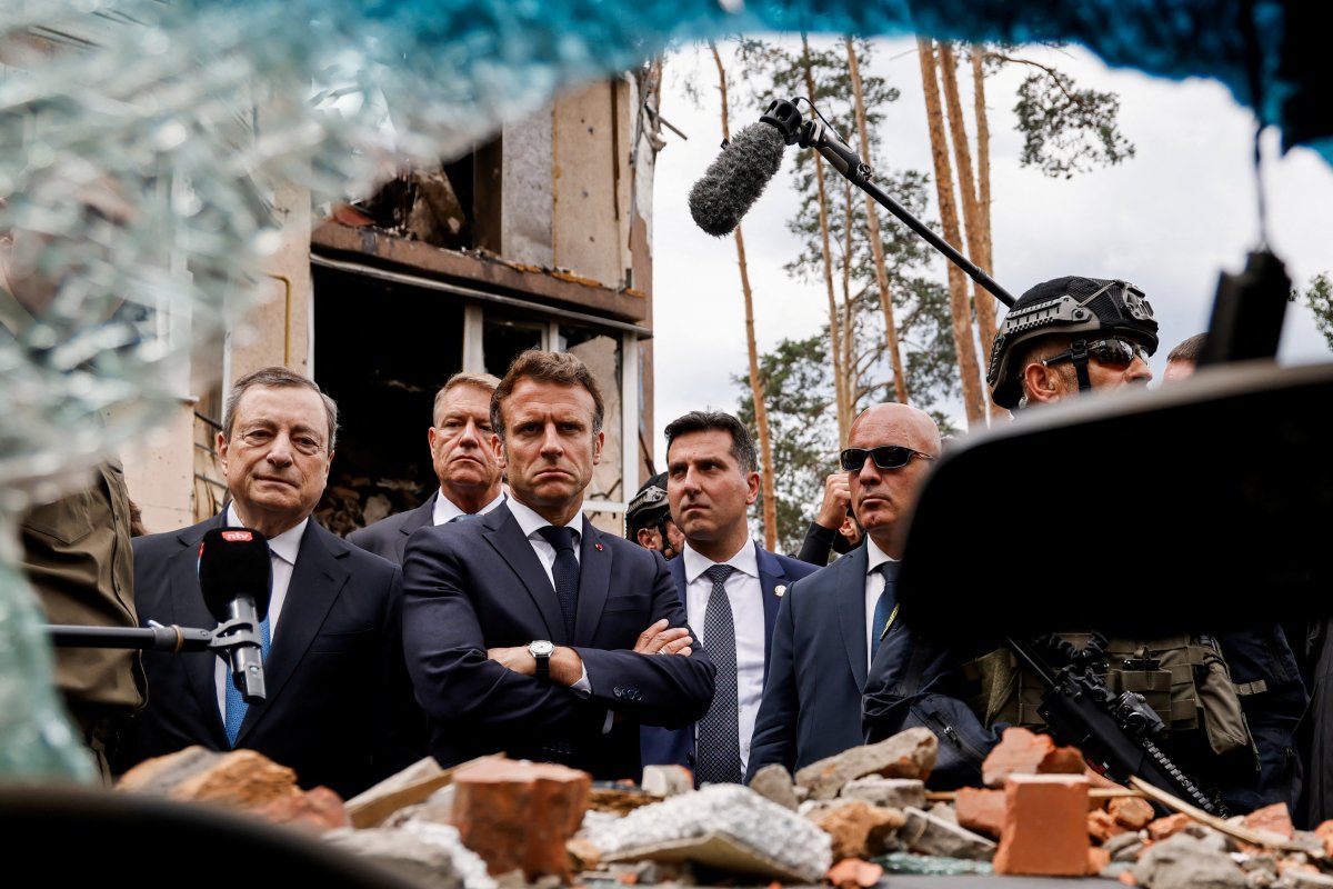 Visit from European leaders to Ukraine #7