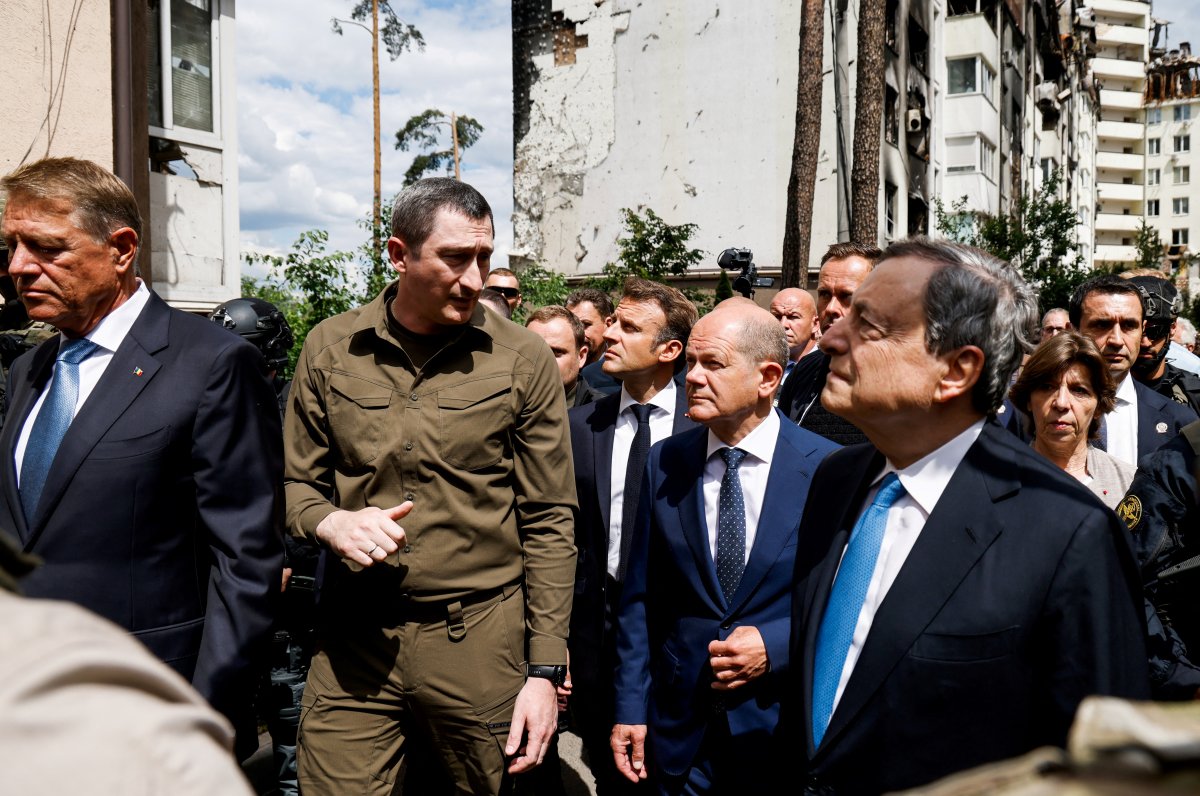 Visit from European leaders to Ukraine #10