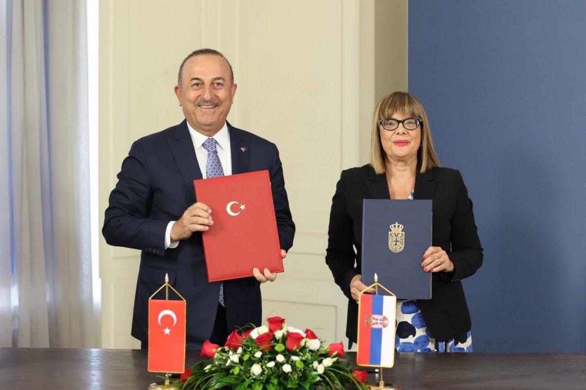 Bakan Çavuşoğlu: Sırbistan ile ticaret hacmimizi 5 milyar dolara çıkarıyoruz #2